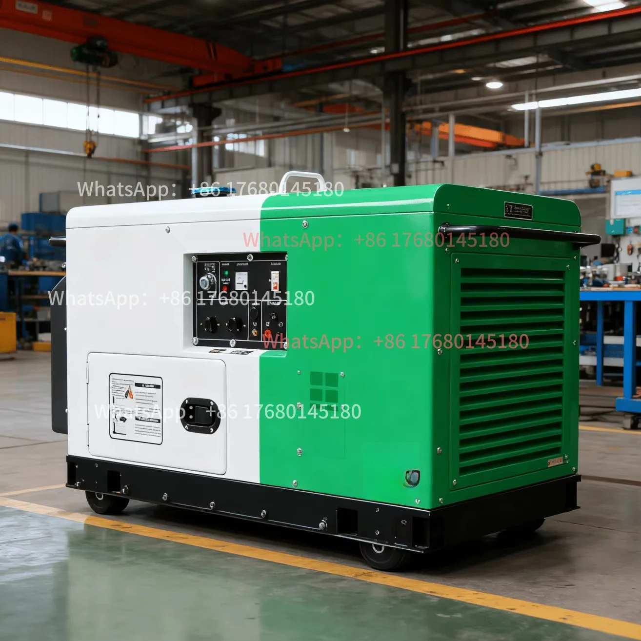 10KW Ultra-quiet Diesel Generator Operating in Extreme Weather Conditions ATS Portable Containerized 100% Copper Wire