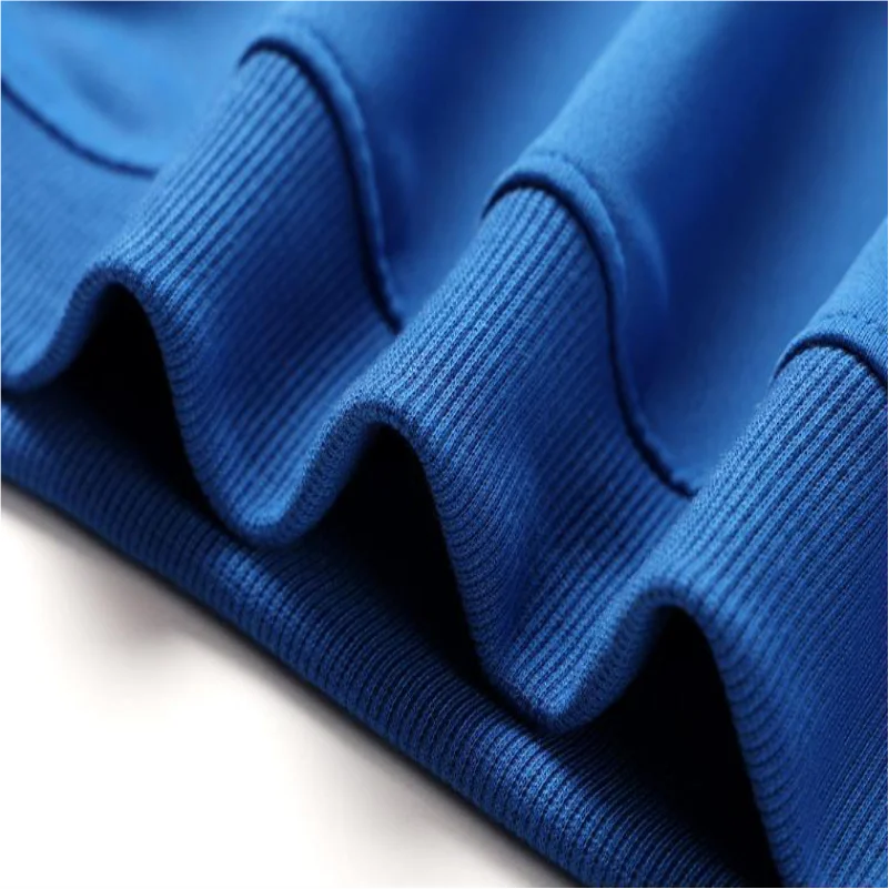 الطباعة المجانية DIY تخصيص شعار العلامة التجارية الخاصة بك للجنسين الاتجاه عارضة أعلى مخصص طاقم الرقبة البلوز شخصية البلوز مخصص