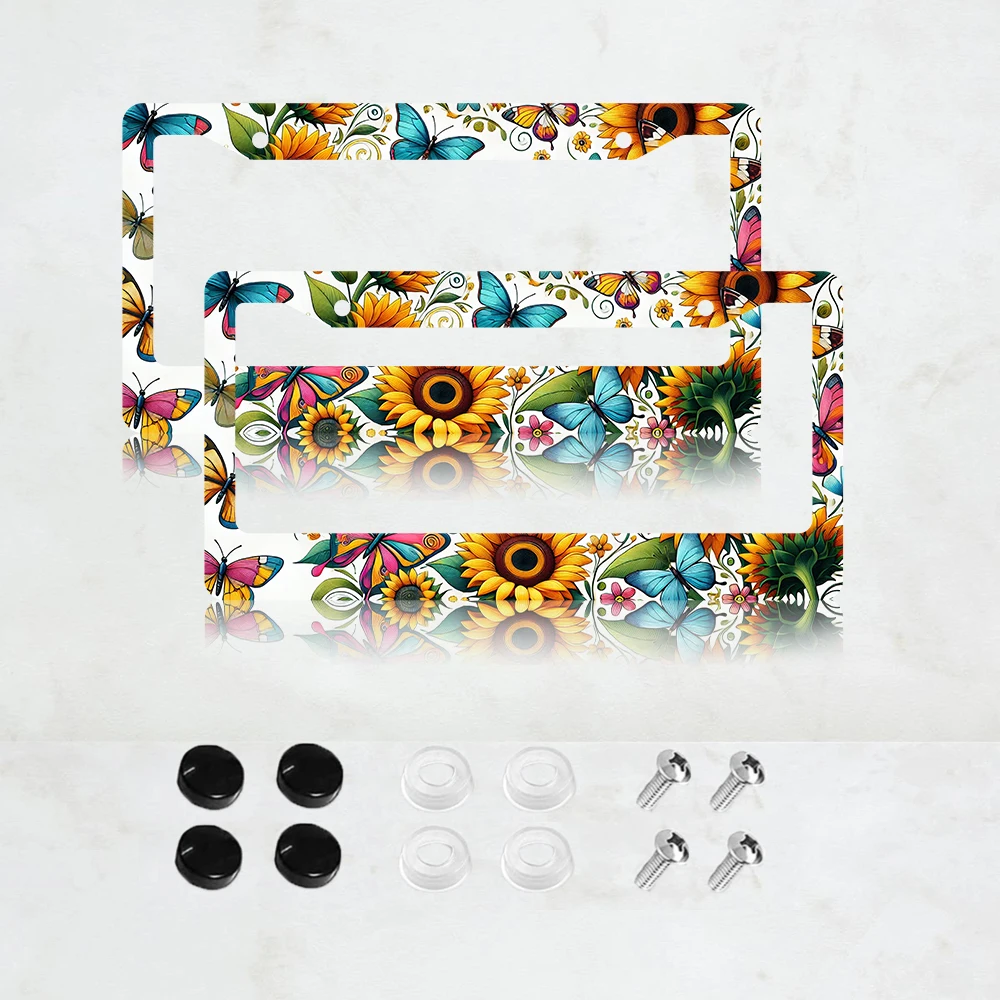 2PC Blue Butterfly …