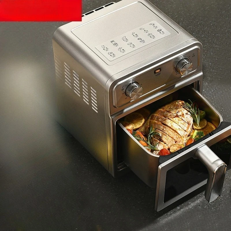 

Металлическая коробка Духовка Визуальная фритюрница из нержавеющей стали