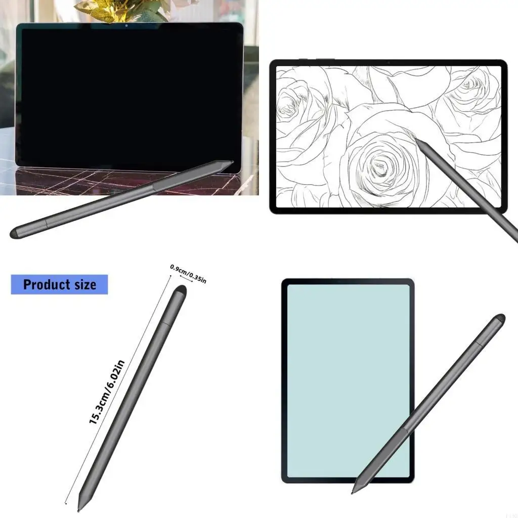 

EMR Pen With 4096 Pressure Sensitivity Not Require Charging for Scribe Tabs Tablets Replaceable Nibs Ergonomic F19E