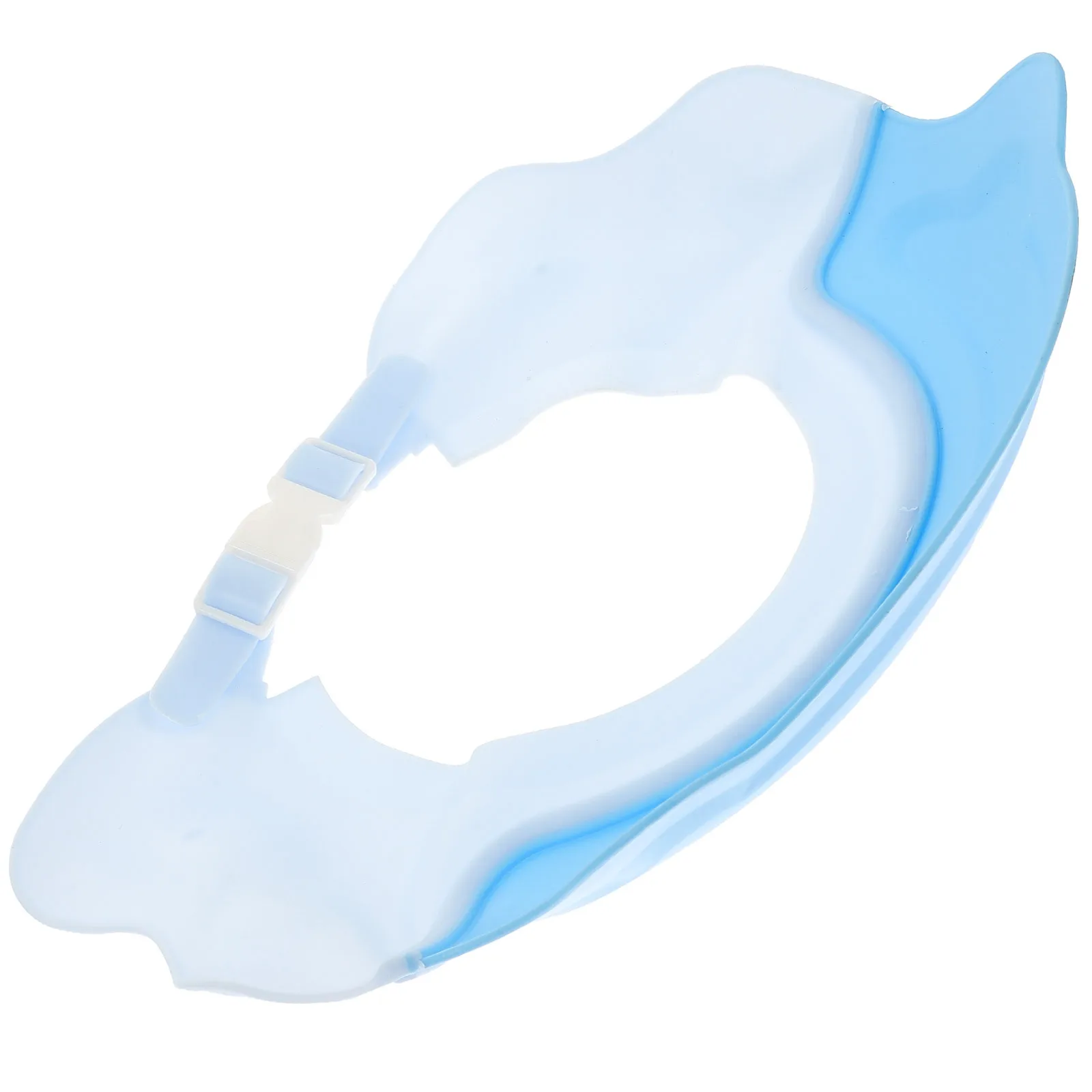 

Детская шапочка для душа, детская шапочка для мытья волос, водонепроницаемая регулируемая милая шапочка для купания, защита глаз, ушей, лица во время ванны