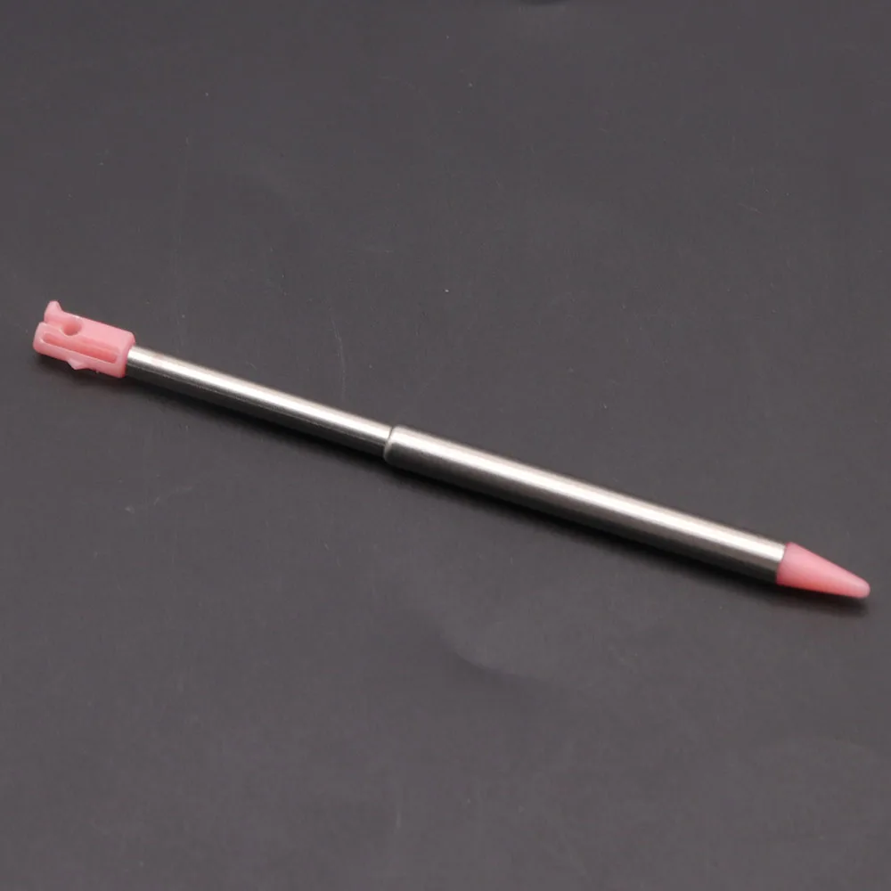 2PCS Adjustable stylus for Nintendo 3DS expandable metal extendable stylusand handwriting pen