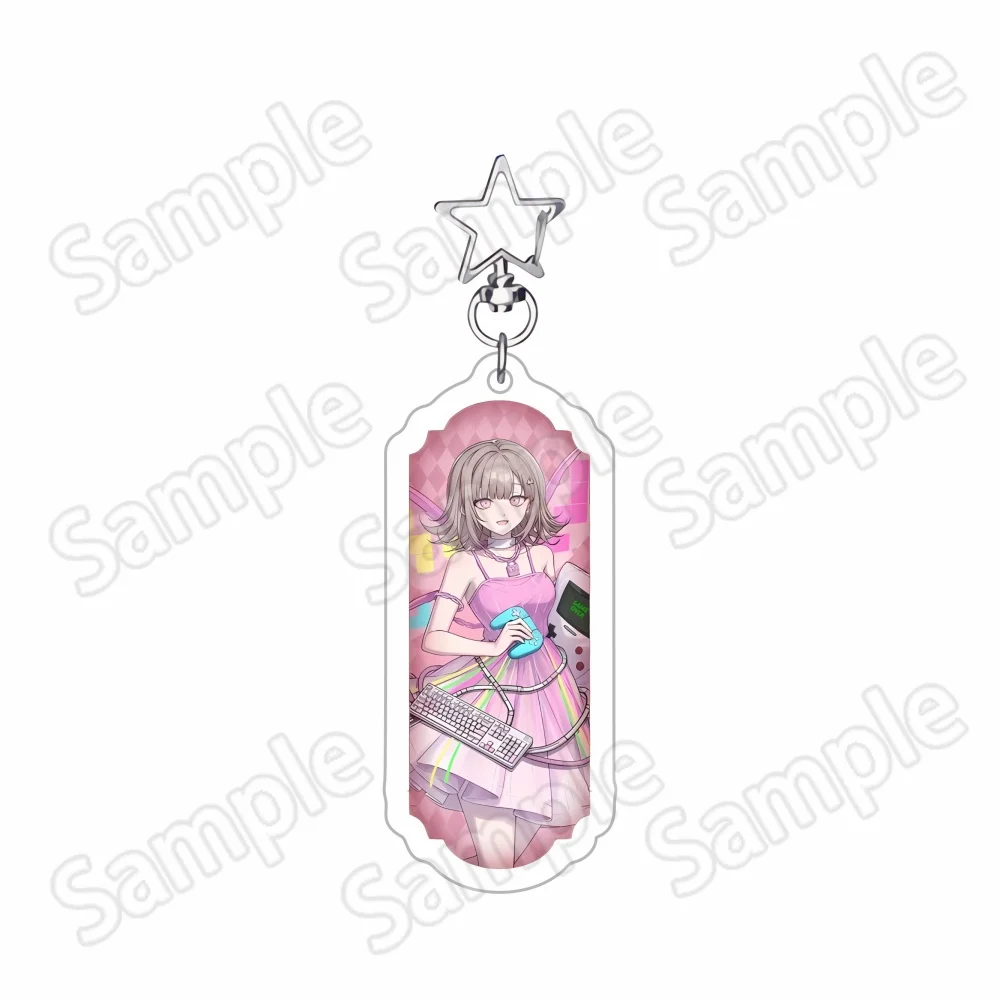 Danganronpa 2: Goodbye Despair Nagito Komaeda Chiaki Nanami Gundham Tanaka 6cm Acrylic keychain Anime Collectible fan Gift