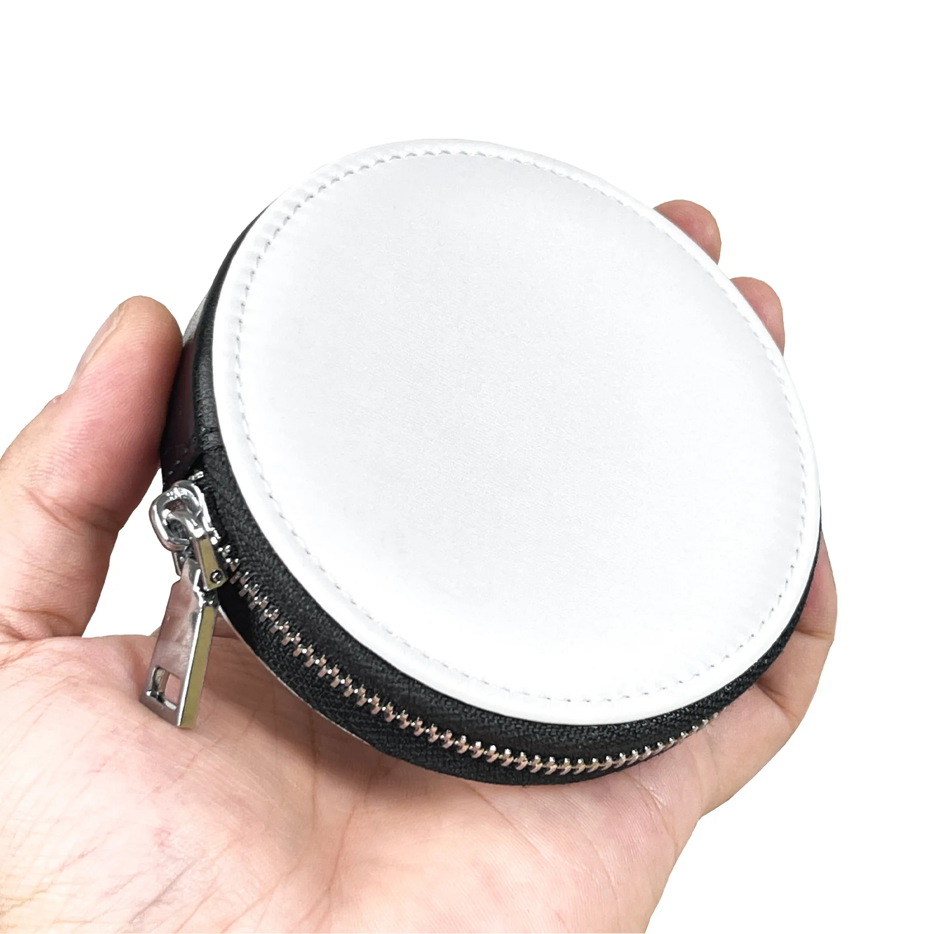 10pcs/lot Blank Sublimation Double-sided Leather Mini Wallet Coin Purse Transfer Printing Consumables DIY