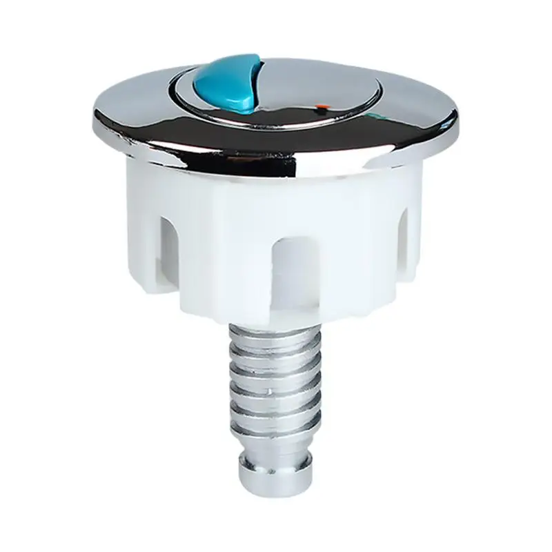 

Кнопка для унитаза, круглая кнопка смыва для унитаза, двойная кнопка, нержавеющая кнопка для унитаза, сменный провод для управления ванной комнатой