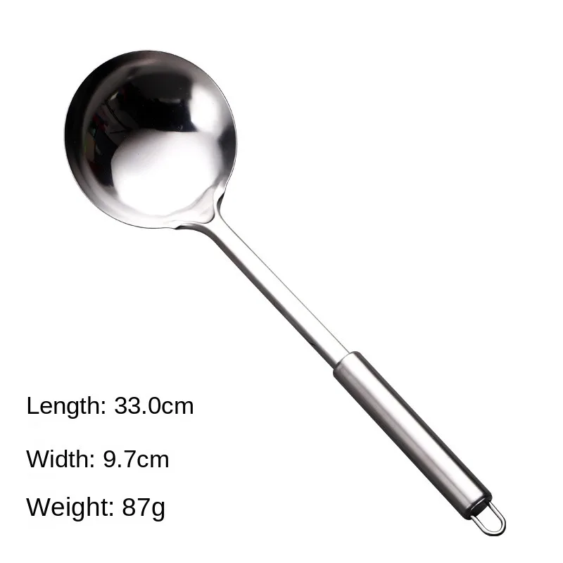 Durable Stainless Steel Wok Spatula Long Handle Kitchen Gadgets Kitchen Cooking Utensil Set Steak Shovel Cooking Tools