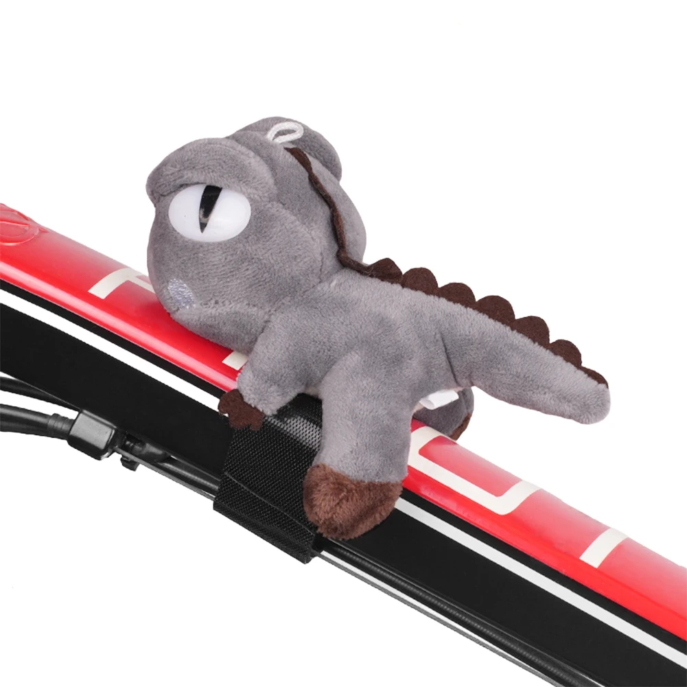 Accessory Elastic PP Cotton Dinosaur Pendant Bicycle Handlebar High Quality Filling Effortless Personalization