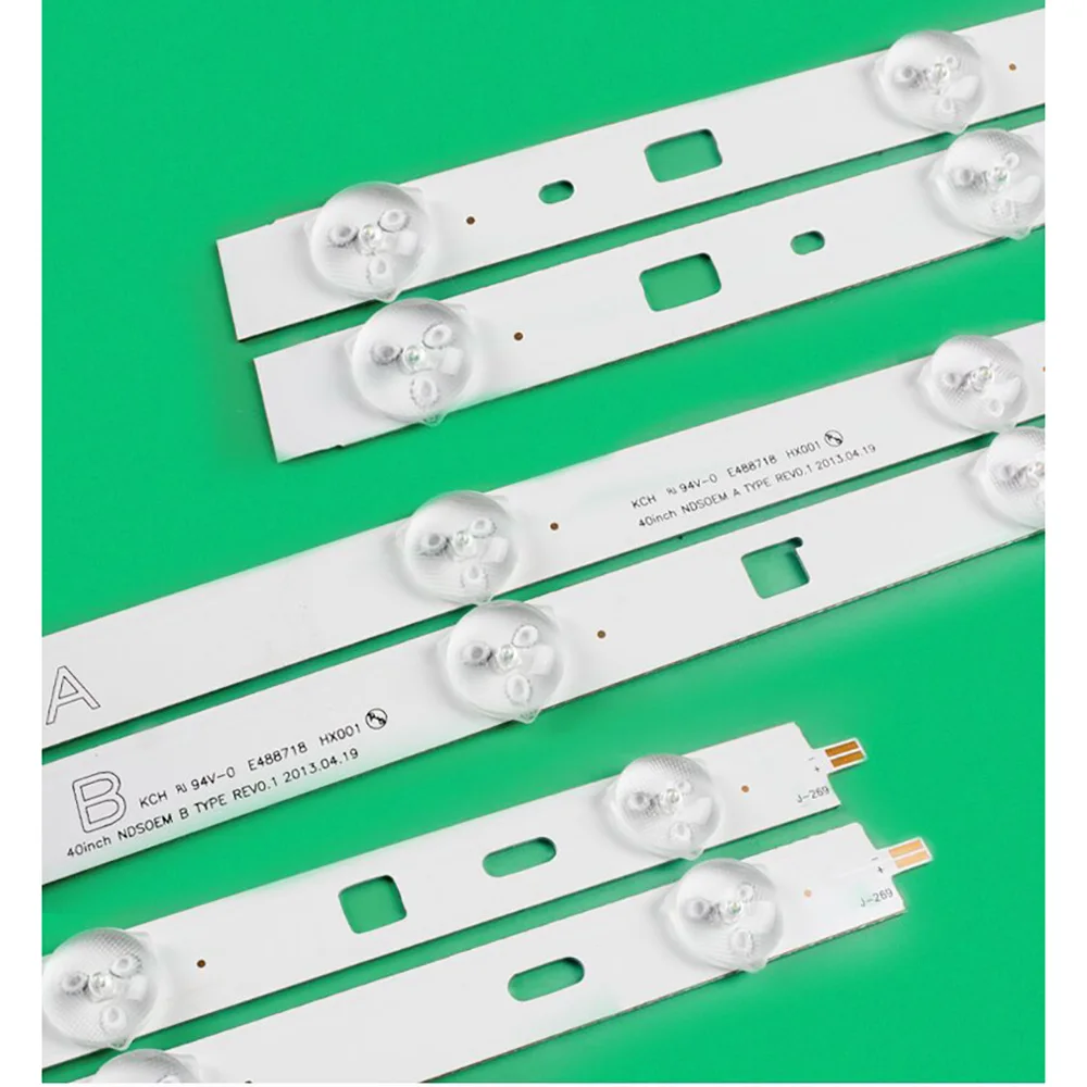 

100PCS/10set LED Backlight strip For Sony 40" KDL-40W580B KDL-40W590B KDL-40R485AK KDL-40R353C KDL-40W905A LSY400HN01-B01