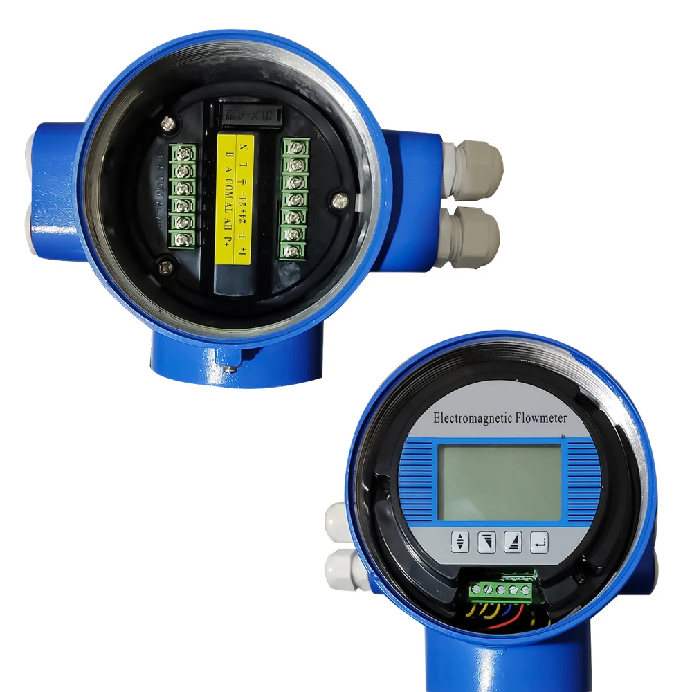 Liquid Flow Meter 0~30m3/h Sensor Diameter DN10~ DN600 Accuracy 1.0% or 0.5%(Optional) RS485 Digital Electromagnetic Flowmeter