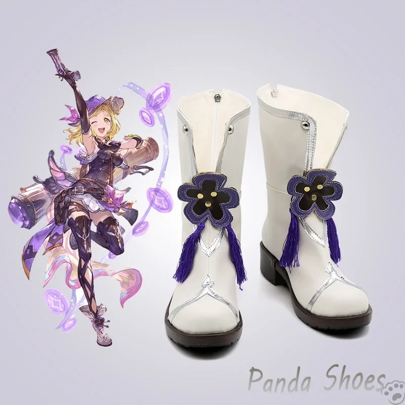 

Game Granblue Fantasy Ohara Mari Cosplay Shoes Anime Cos Comic Cosplay Costume Prop Shoes for Con Halloween Party