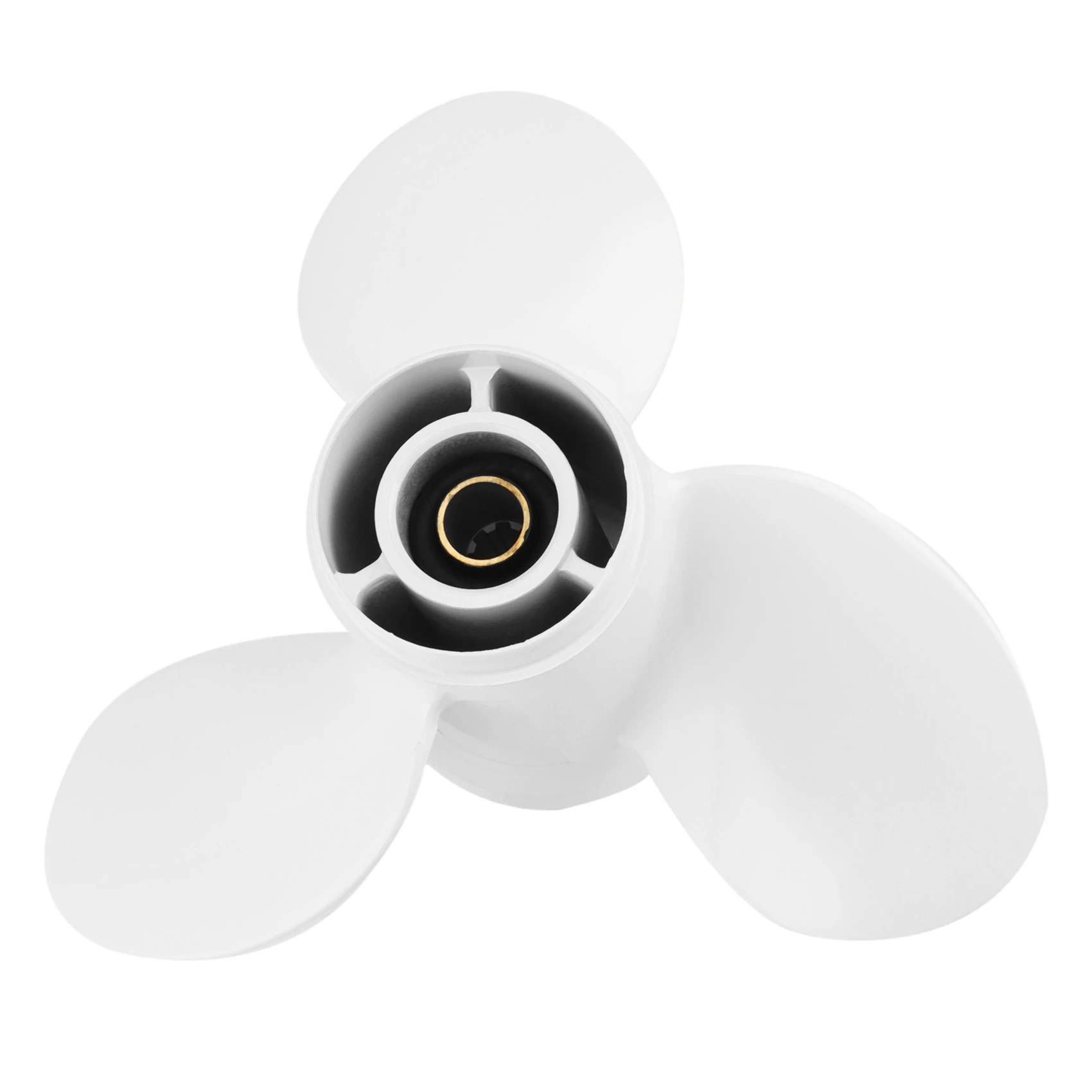 AB56-2X Propeller 9 1/4X11 For Outboard Engines 9.9 HP F9.9 15HP F15C F15 Aluminum 8 Tooth Spline RH 63V-45943-00-EL