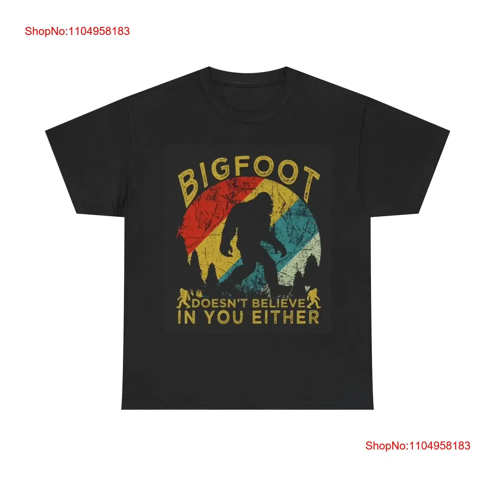 

Забавная футболка Bigfoot Believer He Exists Woods на открытом воздухе, винтажная, растянутая, мягкая, модная, стильная, повседневная, слегка мужская