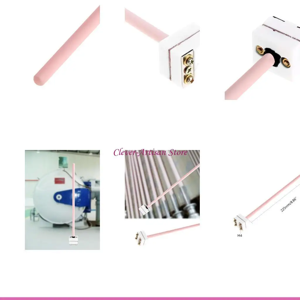 

E06B WRP-100 S-type Rhodium Thermocouple 225mm Temperature Probe for