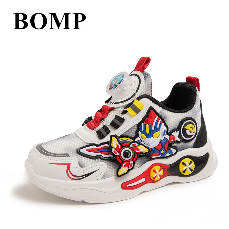 

Cartoon Red Children's Sneakers Breathable Mesh Sports Shoes For Children Comfort Anti-Slip Running Shoes Boy chaussures enfant