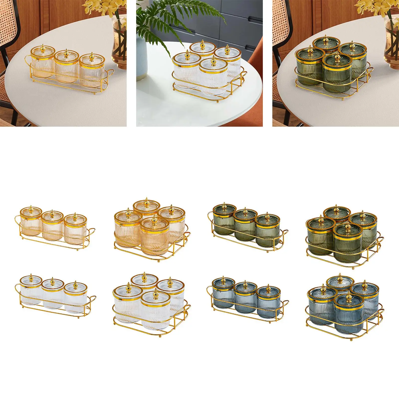 Dry Fruit Tray with Lid Food Storage Box Containers Wedding Decor Snack Candy Dish for Living Room Holiday Kitchen Home Fruit