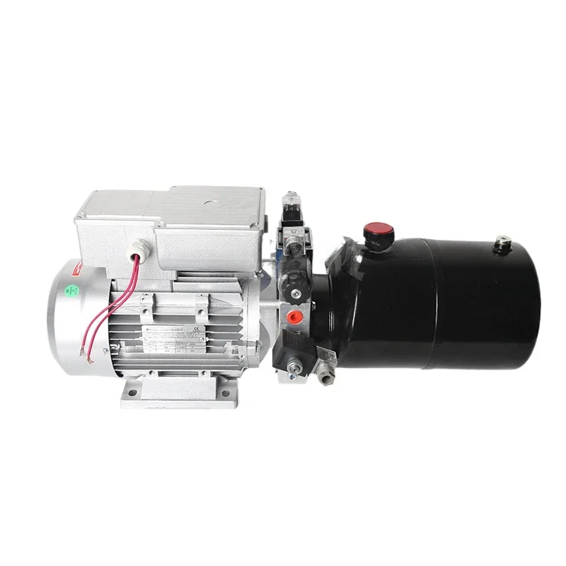 Power unit for garbage truck AC 220V single and double acting miniature hydraulic pump station for automobile trunk