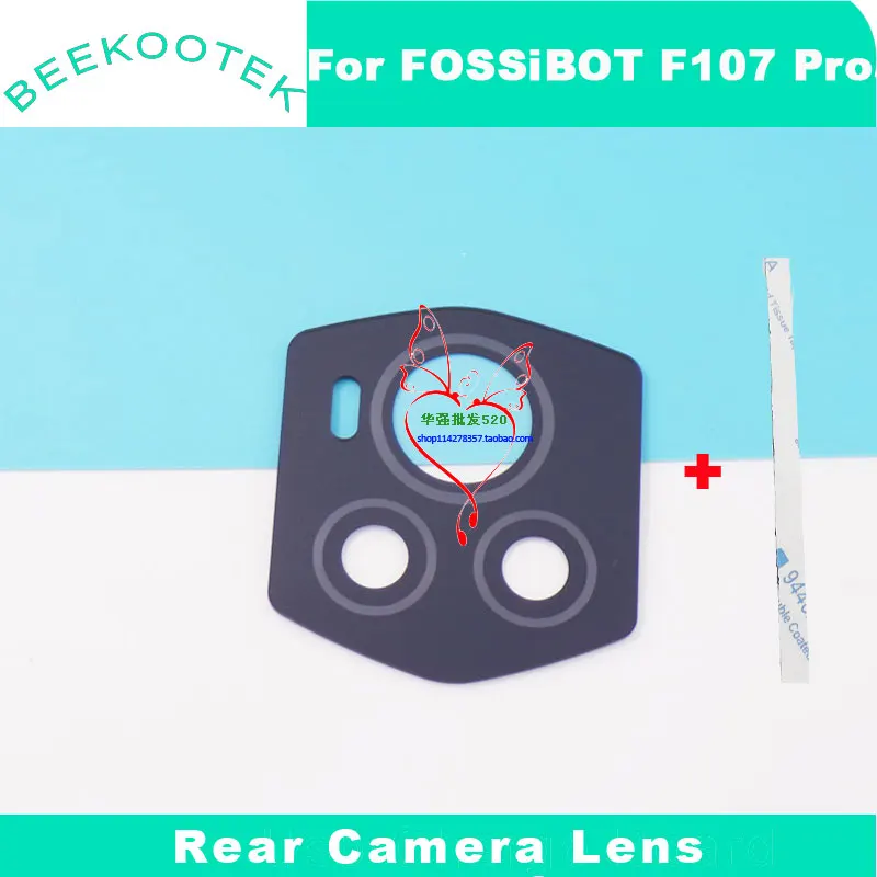Nowa Oryginalna Soczewka Tylnej Kamery FOSSIBOT F113 F107 Pro, Soczewka Lampy Błyskowej, Szklana Osłona Obiektywu do Smartfona Fossibot F113 — zdjęcie produktu 2