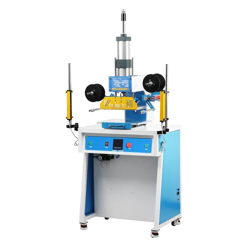 Pneumatic machine + hot pressing all-in-one machine Paper art custom gift box, leather business card leather machine