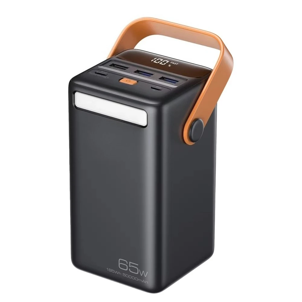 Paquete de energía de 65W Paquete de energía para computadora portátil Paquete de energía de carga rápida portátil de 50000 mAh