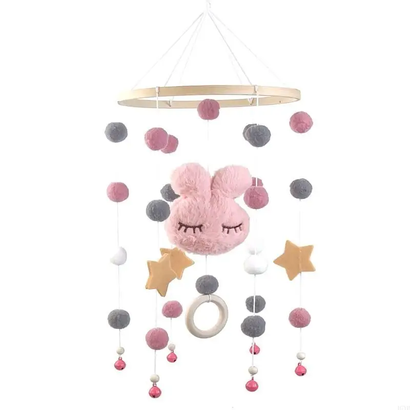 D7YD Xoay Được Lục Lạc Cũi Động Đồ Chơi Hoạt Hình Mặt Dây Chuyền Giường Cũi Bé Đồ Chơi Âm Nhạc Xe Đẩy Động Miếng Dán Đồ