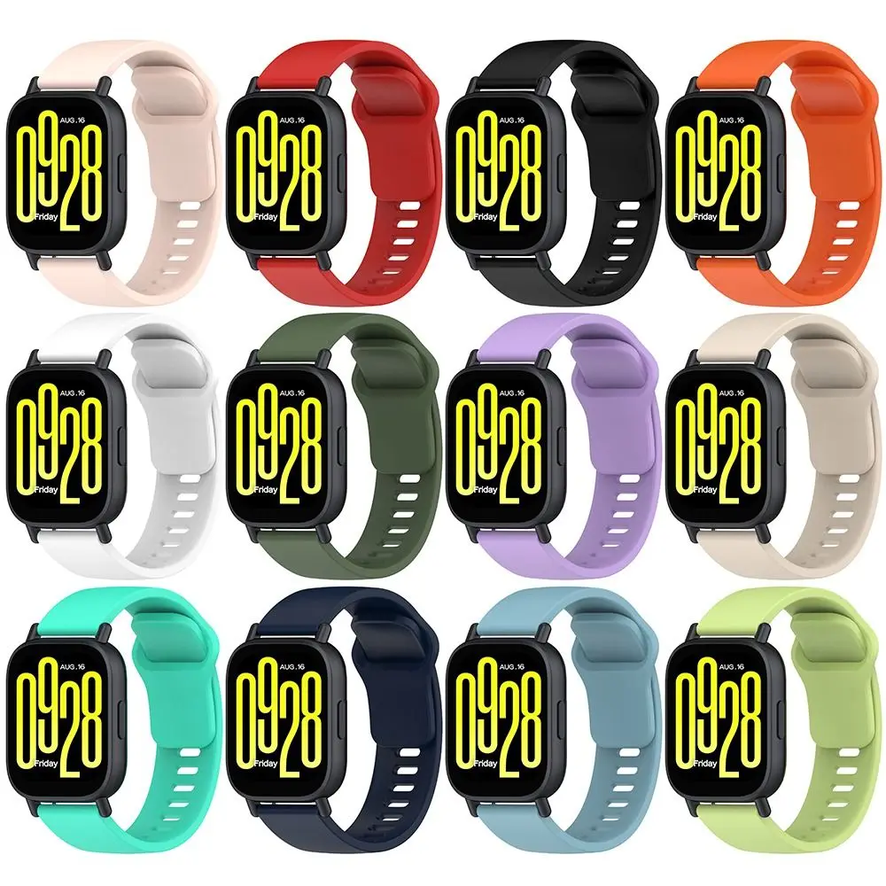 حزام بديل جديد من السيليكون ملحقات الساعة الذكية سوار ساعة حزام ساعة معصم رياضي لساعة Redmi 5 Active/5 Lite
