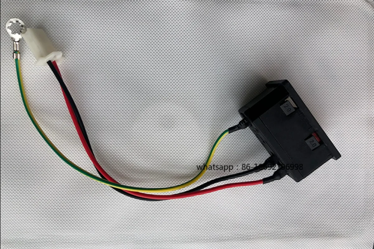 Shaking Machine Accessories Universal Red with Light Power Main Switch, Product Socket with Wire