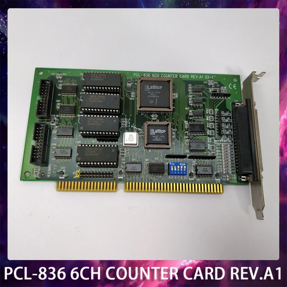 

PCL-836 6CH COUNTER CARD REV.A1 Multifunctional Data Capture Card For Advantech Fast Ship Works Perfectly High Quality