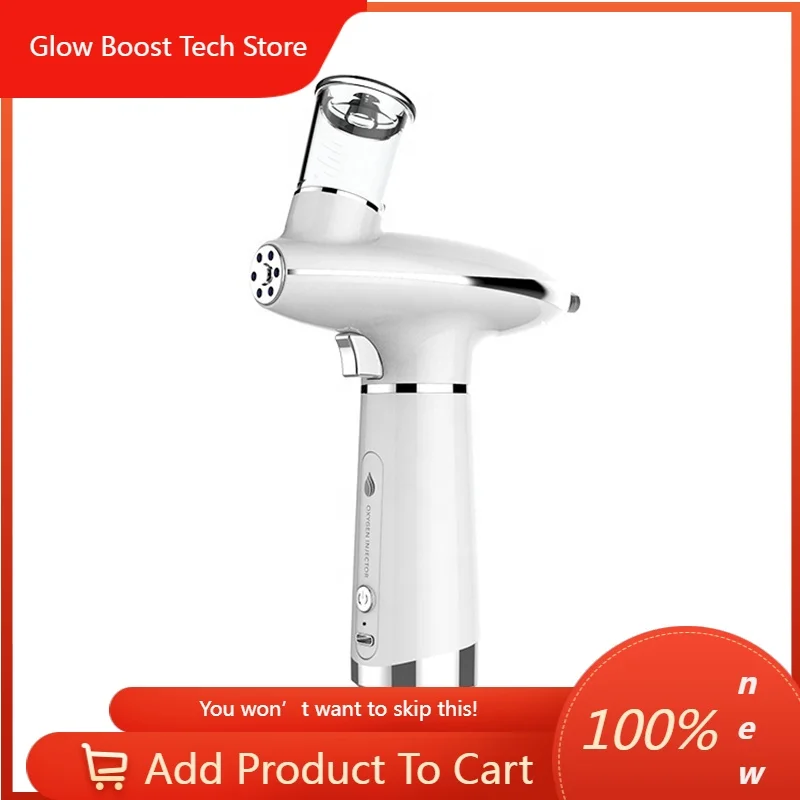 

NY2022 New Design Home Use Beauty Instrument Skin Care Facial Humidifier Oxygan Injection Water Nano Mist Sprayer