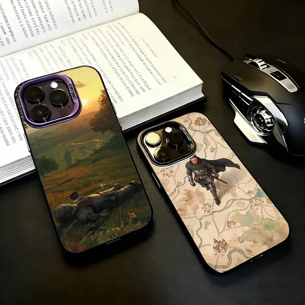

K-Kingdom C-Come D-Deliverance Black Candy silver phone case Phone Case For iPhone17,16,15,14,13,12,11 Plus,Pro Max