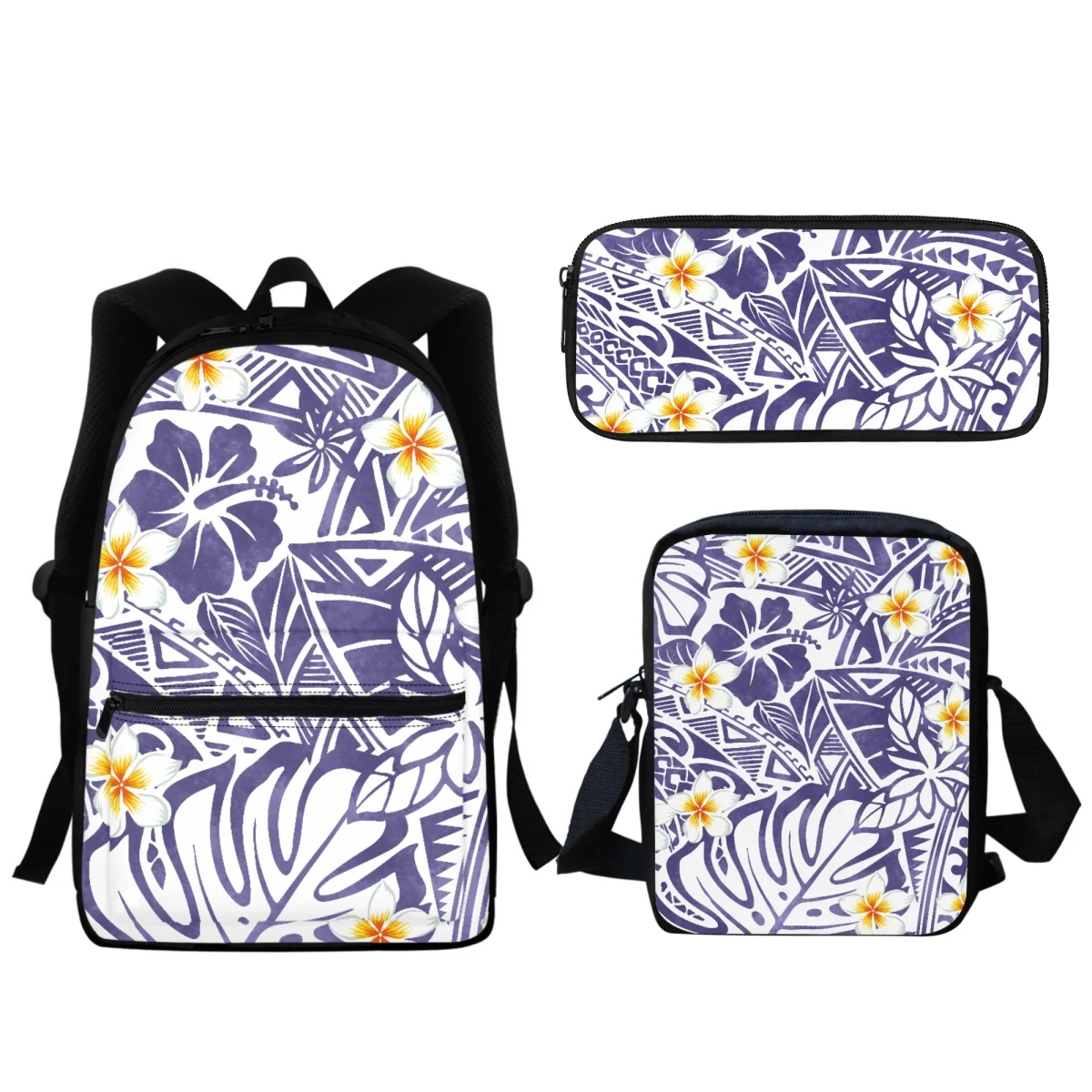 Новый школьный портфель для мальчиков и девочек в полинезийском стиле с принтом