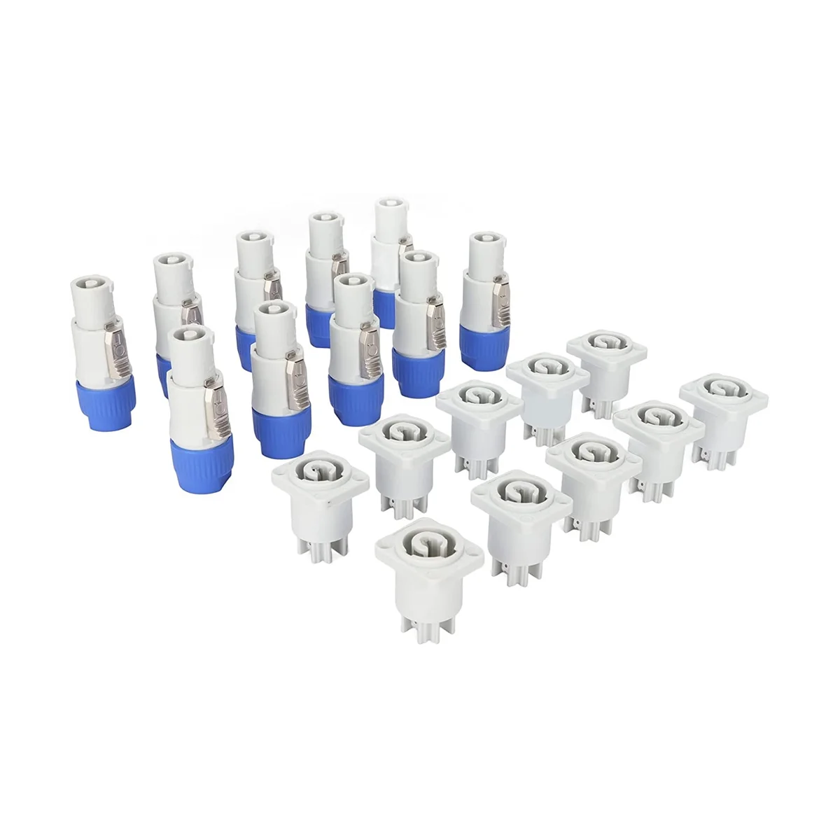 A57G-3 Pin AC Power Con Stecker und Buchse Kopf Anschlüsse, Signal Eingang Jack für Strahl Licht Bühne Licht Power (Ausgang)