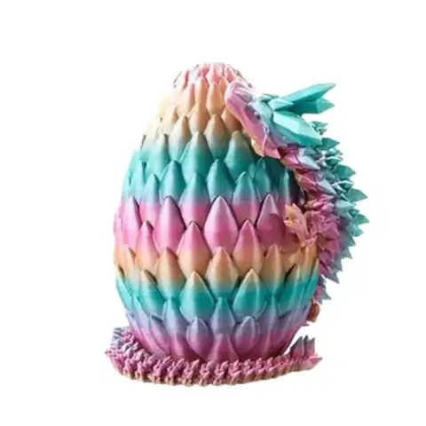 3D 프린트 드래곤 에그 레인보우 드래곤 에그, 드래곤 내부 피젯 장난감, 미스터리 드래곤 에그 테이블 장식, 휴일 생일