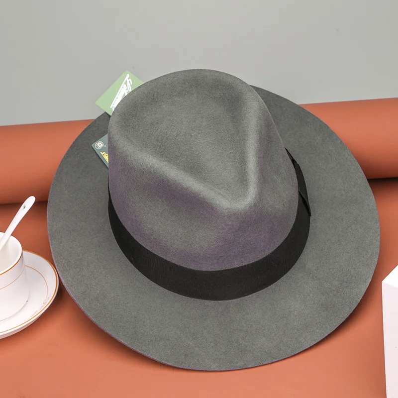 high-end-pure-wool-men's-jazz-hat-warm-shanghai-beach-cap-for-dad-grandpa-spring-summer-autumn-winter-casual-wide-brim-hat