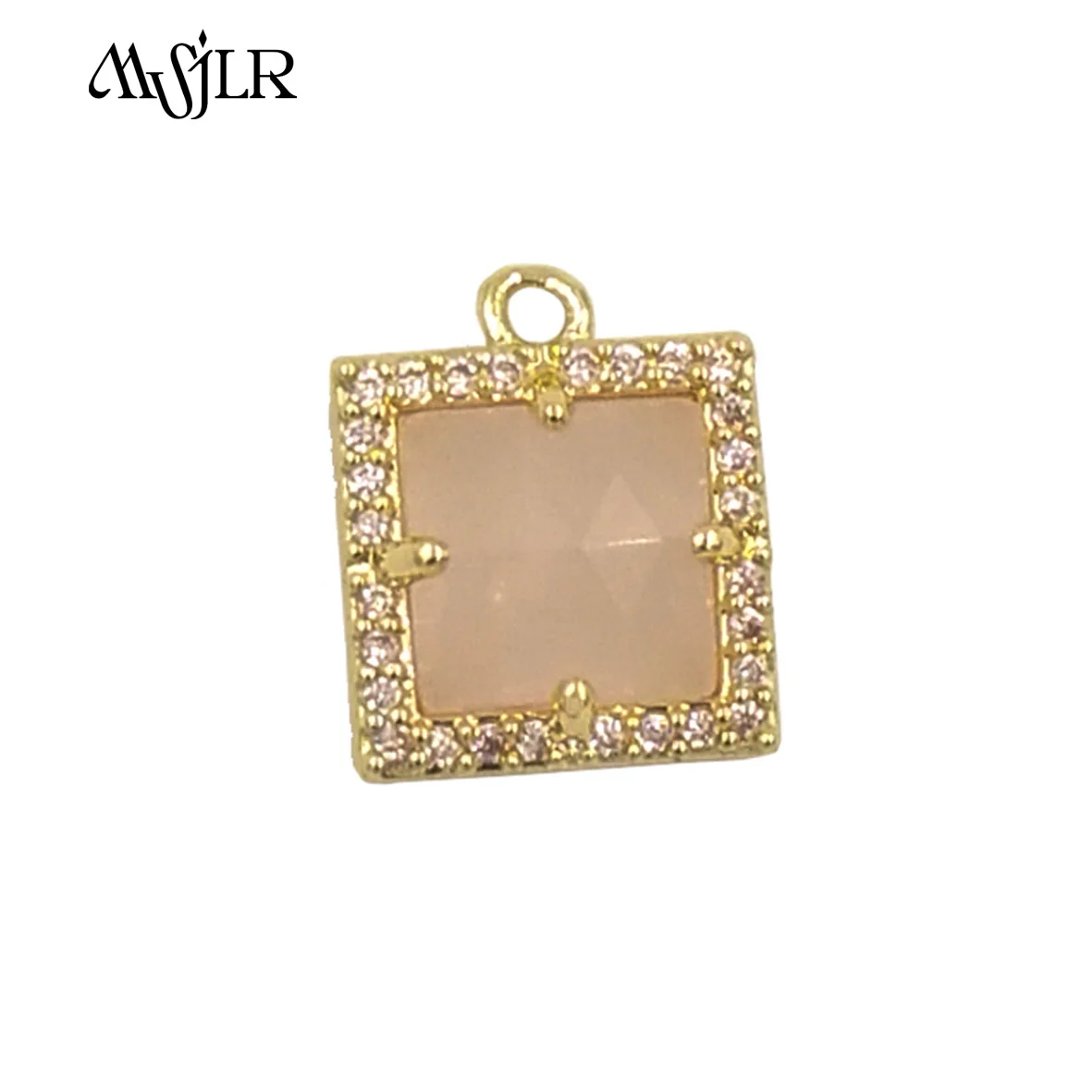 

MVP100 2025 Classic Retro Fashion Elegant Exquisite Pendant Square Shape With 18k Gold Plated For Womenold Plated For Women
