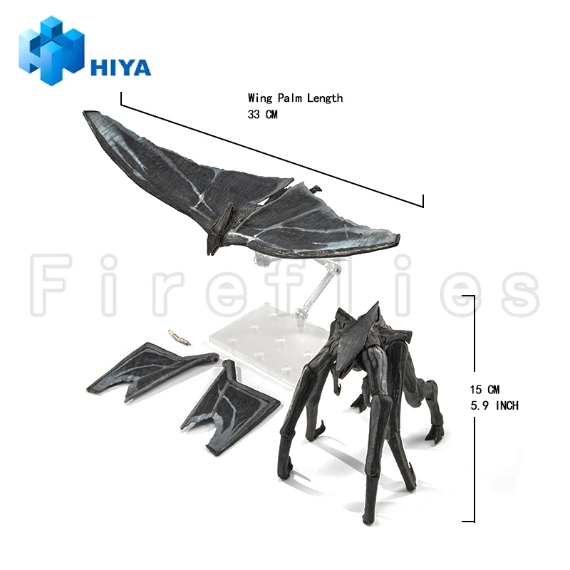 [Pre-orden] Figura de acción HIYA de 15 cm (5.9 pulgadas) de la serie Exquisite Basic, Godzilla 2014, set de Muto masculino y femenino, modelo de juguete de anime