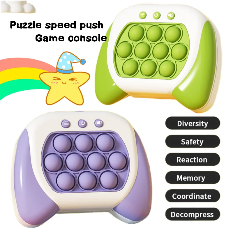 Rodent Extermination Kids Press Press Music to Decompress Competitive Boys and Girls Small Puzzle Game Machine Whack-A-Mole Toy