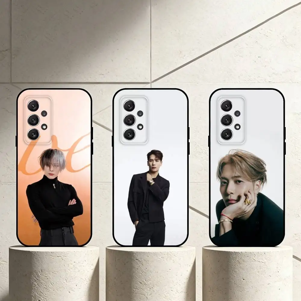 J-Jackson Wang phone Case For Samsung S25,24,21,22,23,30,Ultra,20,Plus,Fe,Lite,Note Soft Black Cover