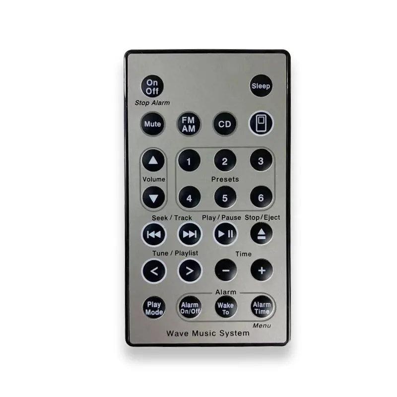 Remote Control for Bose Sound Touch AUX Wave Music Radio System CD Player AWRCC1 AWRCC2 AWRCC3 AWRCC4 AWRCC5 AWRCC6 Silver