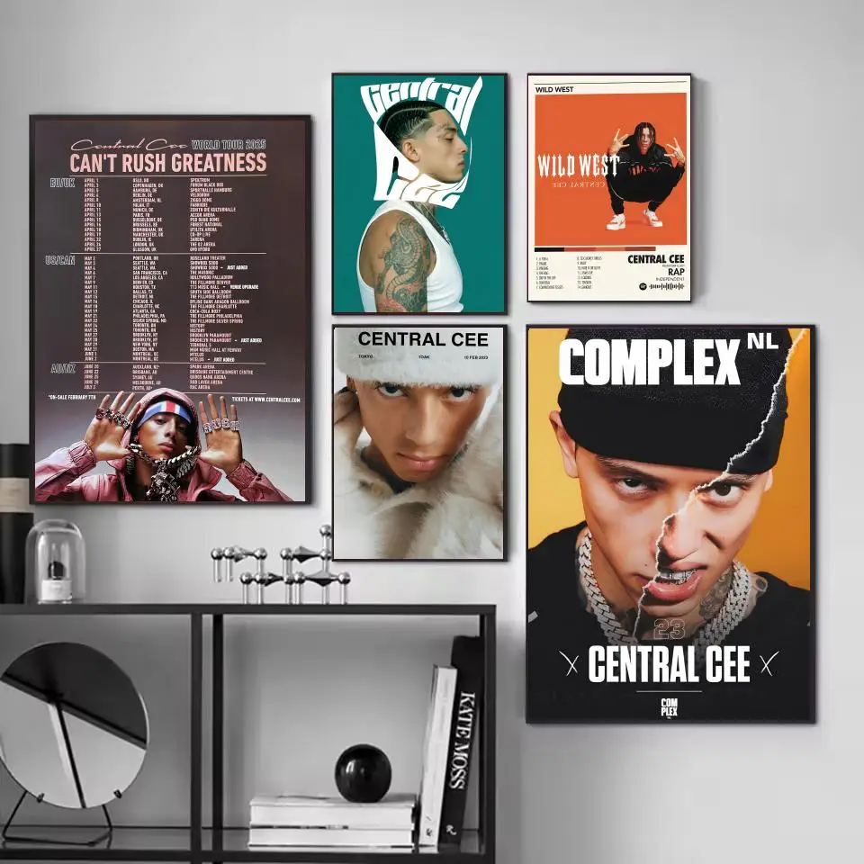 C-Central CeeS album Cover Poster Home Living Bed Room Bar Hallway Sticky Wall Art Printing Aesthetic Decor