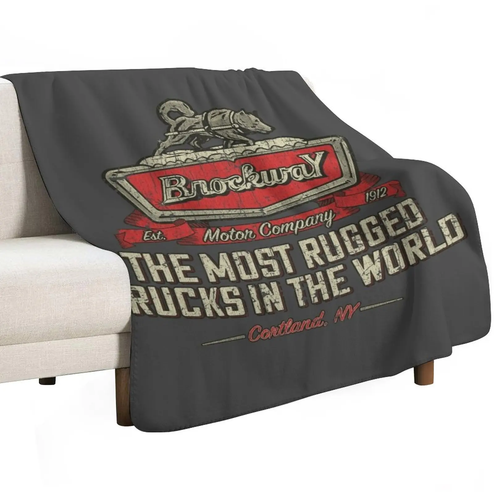 Brockway Motor Company 1912 Throw Blanket manga Large Loose Furry Stuffeds valentine gift ideas Blankets