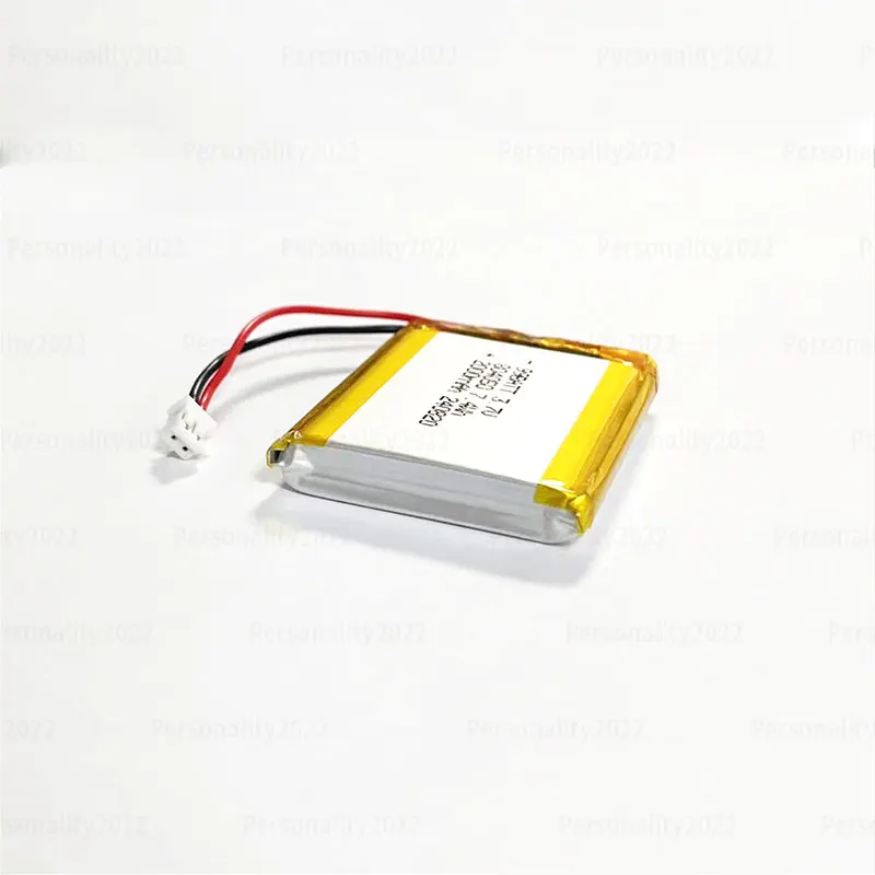 804050 2000mAh Lithium Ion Battery 3.7V Lipo Li-Polymer Batteries for Massager Medical Equipment Car Air Filter Loudspeaker