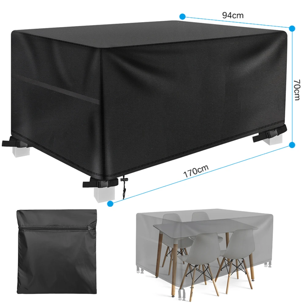Outdoor waterdichte sectionele bankhoes Heavy Duty L-vorm bankhoes gazon bankhoezen tuinmeubilair weerbescherming