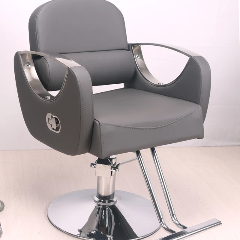 

Leg Rest Reclinable Barber Chair Luxury Personalized Makeup Tattoo Barber Chair Professional Cadeira De Barbeiro Furniture