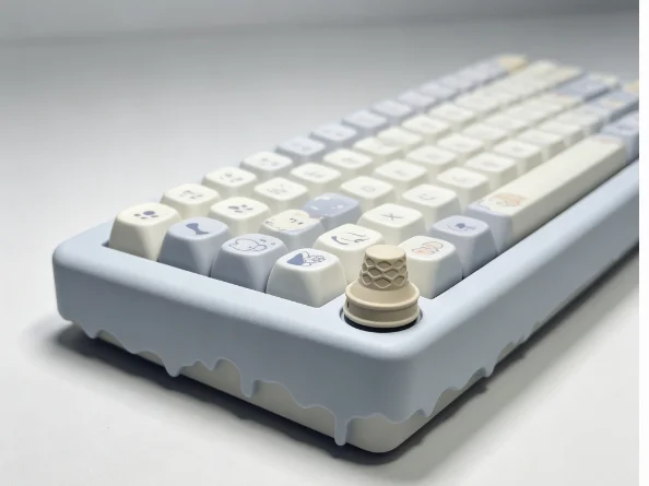 Novelty Ice Cream Shaped Knob Cap Mini Decorative Present Creative Accessory For Mechanical Keyboard Lovers