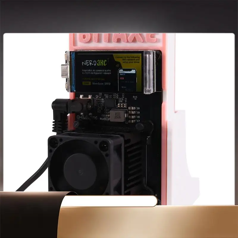 

X64A-Nerdaxe 1200GH/S Bitaxe Gamma 601 BTC Solo Miner Color Screen 18-22W BM1370 Asic Chip From Antminer S21 Pro