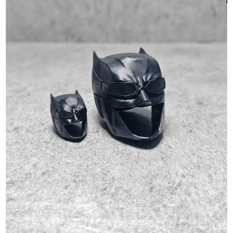 1/12 1/6 Scale DC Batman Heavy Armor Empty Helmet for 6''12'' HT Mezco Action Figures Soldier Accessories Skull Model Decor view 5