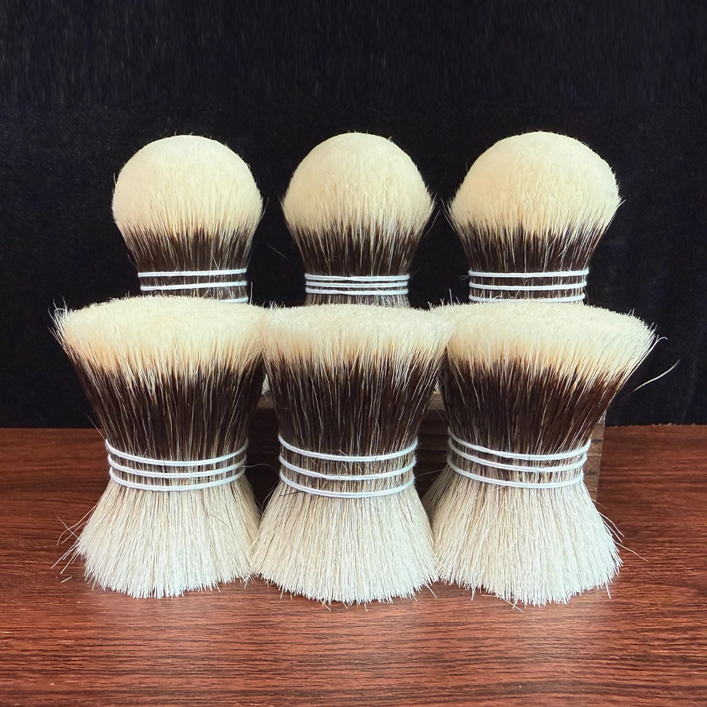 Shaving Brush Set - GDMG Manchuria Silvertip Bulb Fan-shaped Shaving
