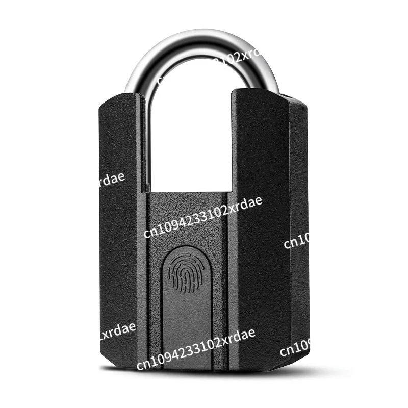 NewTT LOCK Waterproof Smart Intelligent Fingerprint Door Lock Padlock With Key Smart Padlock Rechargeable