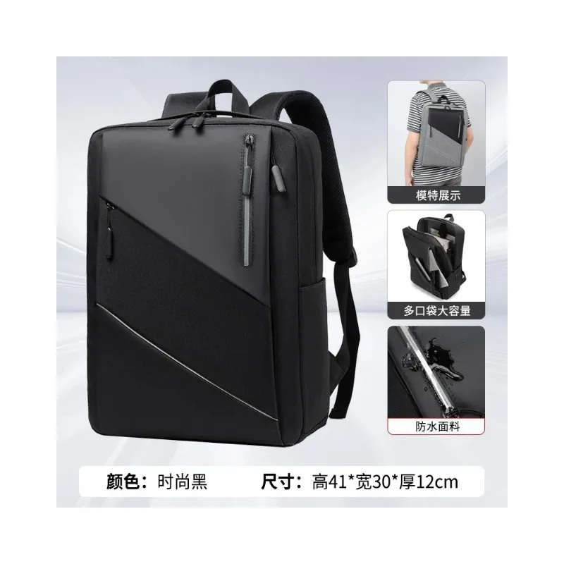

Elegant Premium Unisex Backpack Lightweight Water Repellent Laptop Bag Casual Commute School Pack